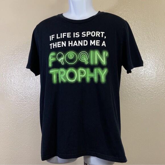 Puma Mens T-Shirt Short Sleeve T-Shirt Black XXL - Picture 1 of 12